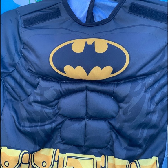 Batman Boys Muscle Chest Kids  Halloween Costume - Picture 4 of 6